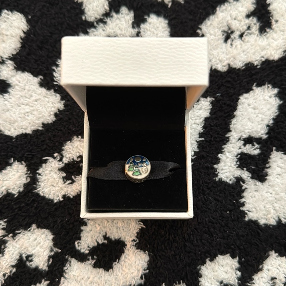Pandora Snowman Charm